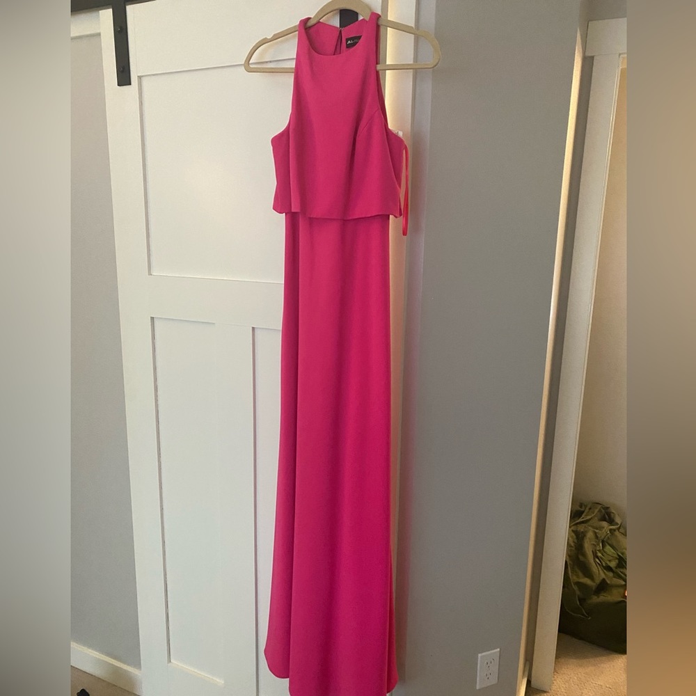 NWT Jill Jill Stuart Fuchsia Pink evening gown